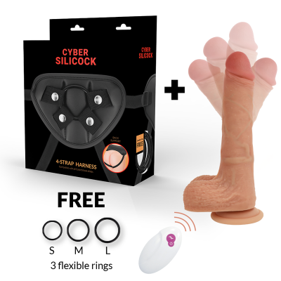 CYBER SILICOCK ARNES SILICONA LIQUIDA MR RICK CONTROL REMOTO