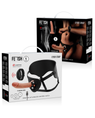 FETISH SUBMISSIVE CYBER STRAP ARNES CON DILDO CONTROL REMOTO TECNOLOGIA WATCHME L