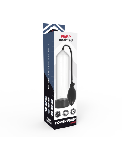 PUMP ADDICTED BOMBA ERECCION RX3 TRANSPARENTE PUMP ADDICTED BOMBA ERECCION RX3 TRANSPARENTE