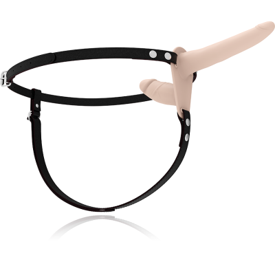 FETISH SUBMISSIVE HARNESS DOBLE PENETRACION FLESH