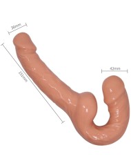 BAILE ULTRA PASSIONATE HARNESS DILDO CON ARNES SIN SUJECION