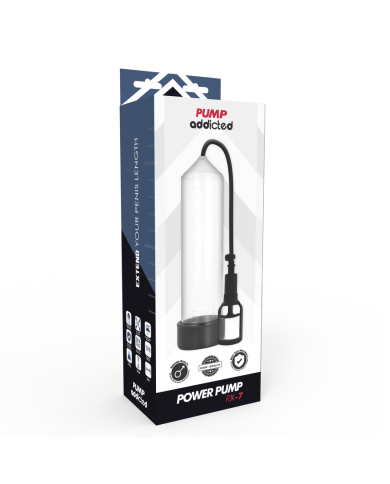 PUMP ADDICTED BOMBA ERECCION RX7 TRANSPARENTE PUMP ADDICTED BOMBA ERECCION RX7 TRANSPARENTE