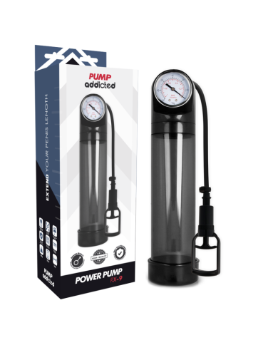 PUMP ADDICTED BOMBA ERECCION RX9 TRANSPARENTE PUMP ADDICTED BOMBA ERECCION RX9 TRANSPARENTE