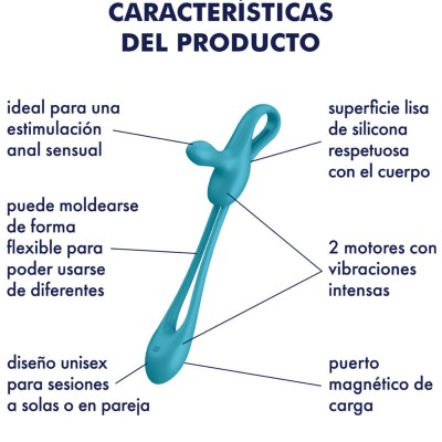 SATISFYER PLUG PLAY 1 MULTIVIBRADOR FLEXIBLE