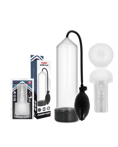 PUMP ADDICTED RX3 BOMBA ERECCION CLEAR CON MASTURBADOR PUMP ADDICTED RX3 BOMBA ERECCION CLEAR CON MASTURBADOR