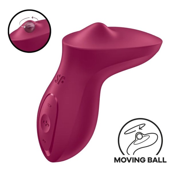 SATISFYER EXCITERRR VIBRADOR LAY ON CLITORIS FUCSIA