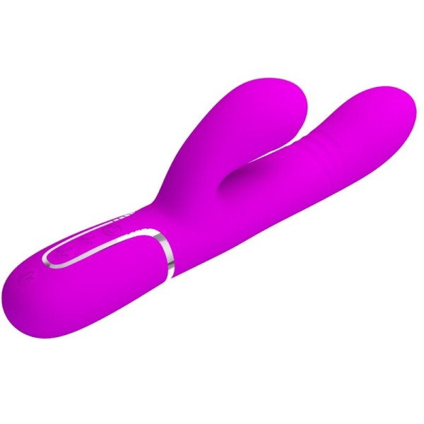 PRETTY LOVE VIBRADOR PUNTO G MULTIFUNCION FUCSIA