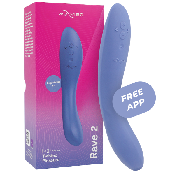 WE VIBE RAVE 2 VIBRADOR PUNTO G AZUL
