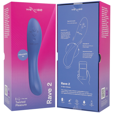 WE VIBE RAVE 2 VIBRADOR PUNTO G AZUL