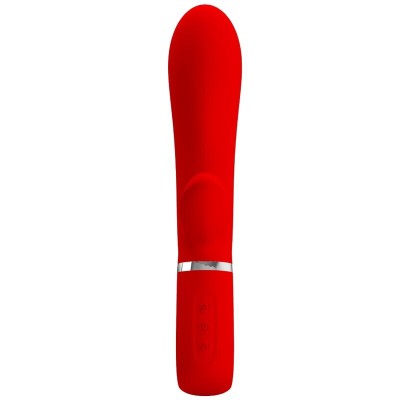 PRETTY LOVE THOMAS VIBRADOR PUNTO G MULTIFUNCION ROJO