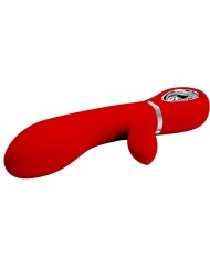 PRETTY LOVE THOMAS VIBRADOR PUNTO G MULTIFUNCION ROJO