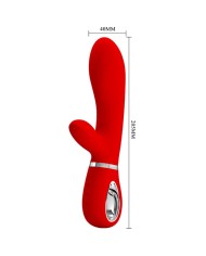 PRETTY LOVE THOMAS VIBRADOR PUNTO G MULTIFUNCION ROJO