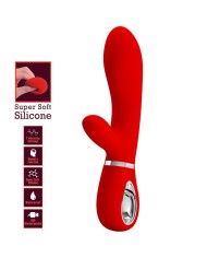 PRETTY LOVE THOMAS VIBRADOR PUNTO G MULTIFUNCION ROJO