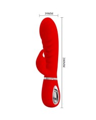 PRETTY LOVE PRESCOTT VIBRADOR PUNTO G MULTIFUNCION ROJO