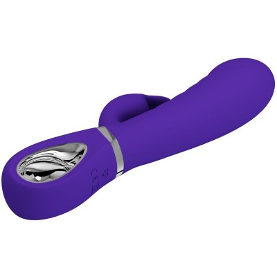 PRETTY LOVE PRESCOTT VIBRADOR PUNTO G MULTIFUNCION LILA
