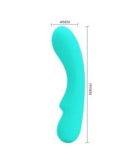 PRETTY LOVE PRESCOTT VIBRADOR RECARGABLE VERDE AGUA