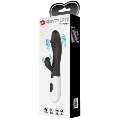 PRETTY LOVE SNAPPY VIBRADOR PUNTO G NEGRO
