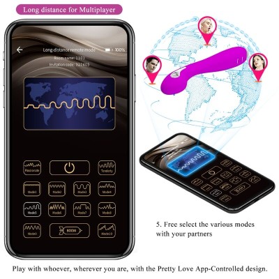 PRETTY LOVE HECTOR VIBRADOR ELECTROSHOCK APP GRATUITA VIOLETA