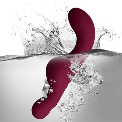 ROCKS OFF RUBY GLOW BLUSH VIBRADOR G SPOT ROJO