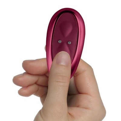 ROCKS OFF RUBY GLOW BLUSH VIBRADOR G SPOT ROJO