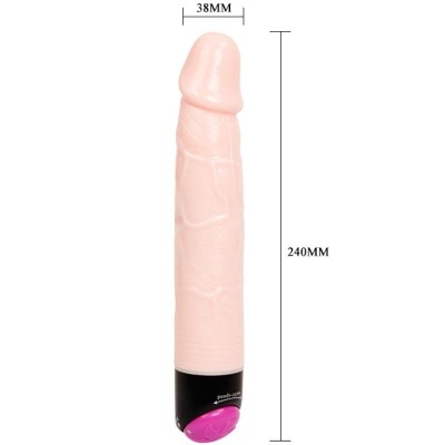 BAILE COLORFUL SEX VIBRACION Y ROTACION 24 CM