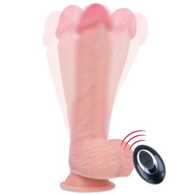 ROCKARMY APACHE VIBRADOR REALISTICO CONTROL REMOTO LIQUID SILICONE 205 CM O 462 CM