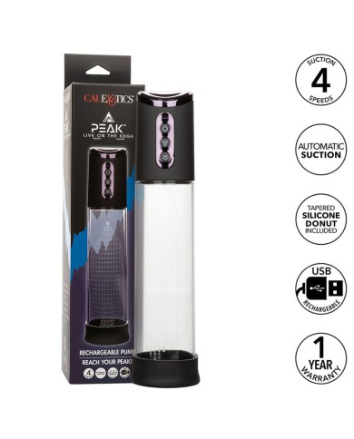 CALEXOTICS PEAK BOMBA ONDAS ESTIMULADORASA 4 VELOCIDADES NEGRO CALEXOTICS PEAK BOMBA ONDAS ESTIMULADORASA 4 VELOCIDADES NEGRO