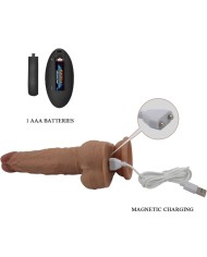 PRETTY LOVE JONATHAN DILDO SILICONA 3 VIBRACIONES 3 MEDIDAS INSERCION CONTROL REMOTO 21 CM