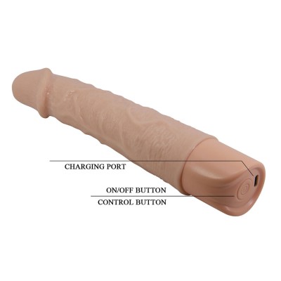 PRETTY LOVE LEANDER VIBRADOR REALISTICO FLEXIBLE