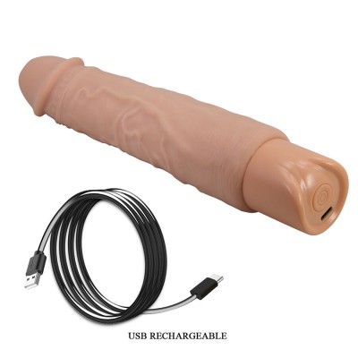 PRETTY LOVE RUFUS VIBRADOR REALISTICO FLEXIBLE