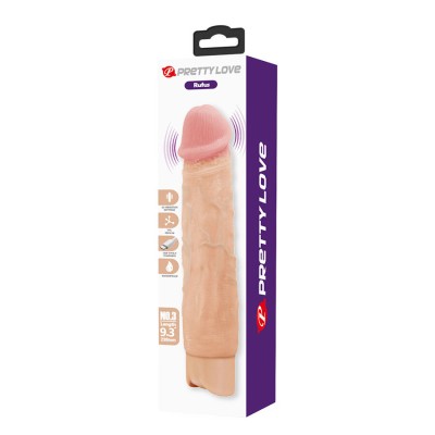 PRETTY LOVE RUFUS VIBRADOR REALISTICO FLEXIBLE