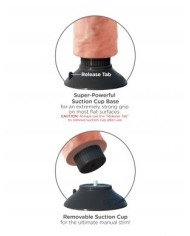 KING COCK DILDO VIBRADOR 2032 CM NATURAL