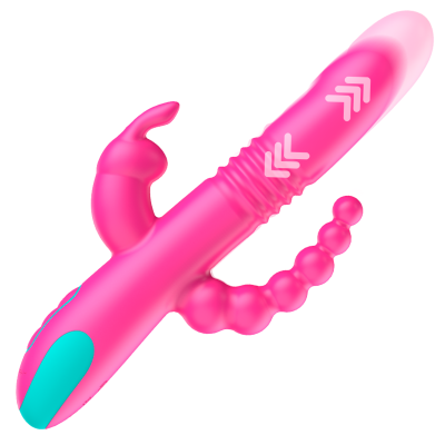HAPPY LOKY DONALD TRIPLE ESTIMULACION ANAL PUNTO G CLITORIS MANDO CONTROL REMOTO WATCHME