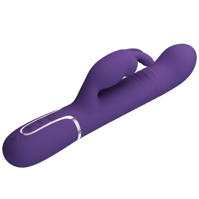 PRETTY LOVE COALE VIBRADOR RABBIT 4 EN 1 MORADO