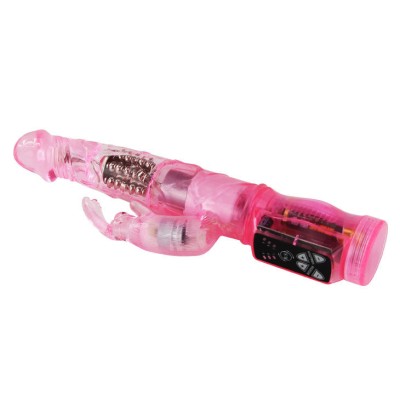 BAILE MINI ROTADOR RABBIT ROSA SUPERESTIMULADOR