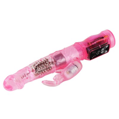BAILE MINI ROTADOR RABBIT ROSA SUPERESTIMULADOR