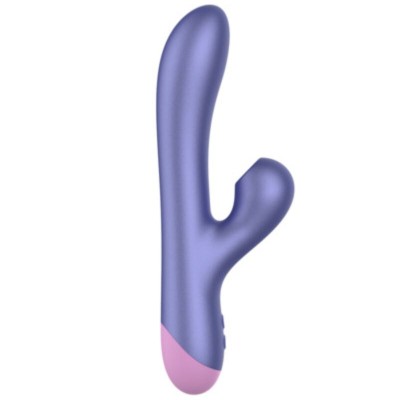 ROMP PULSE VIBRADOR RABBIT DUAL PUNTO G AZUL ELECTRICO