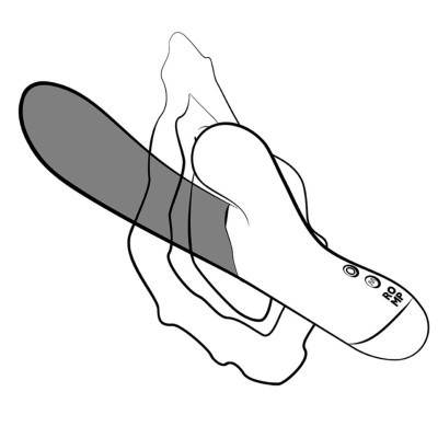 ROMP PULSE VIBRADOR RABBIT DUAL PUNTO G AZUL ELECTRICO
