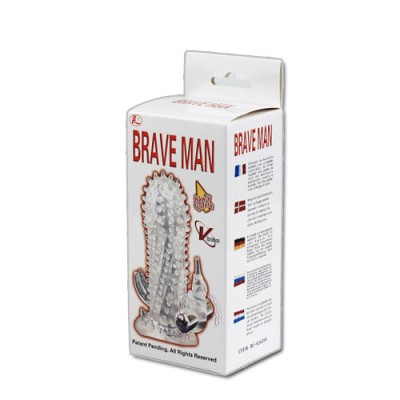 BAILE BRAVE MAN EXTENSION PENE VIBRADOR RABBIT