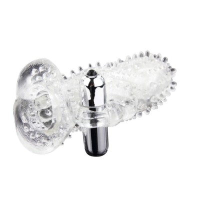 BAILE BRAVE MAN EXTENSION PENE VIBRADOR RABBIT
