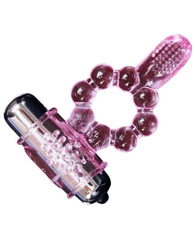 BAILE ANILLO SILICONA 10 RITMOS LENGUA CON VIBRACION ROSA BAILE ANILLO SILICONA 10 RITMOS LENGUA CON VIBRACION ROSA
