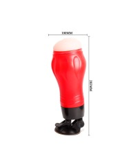 CRAZY BULL FLORA VAGINA CON BASE MASTURBADOR VOZ