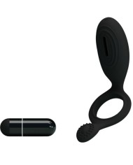 PRETTY LOVE ETHEL ANILLO VIBRADOR CON ESTIMULADOR