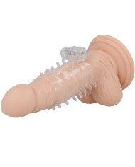 CASUAL LOVE RING FUNDA PENE VIBRADOR TRANSPARENTE