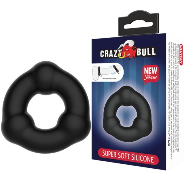 CRAZY BULL ANILLO SILICONA CON NODULOS
