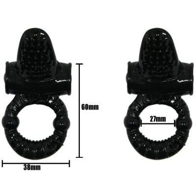 BAILE SWEET RING ANILLO VIBRADOR CON RABBIT TEXTURADO