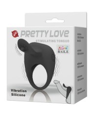 PRETTY LOVE ANILLO VIBRADOR CON LENGUA