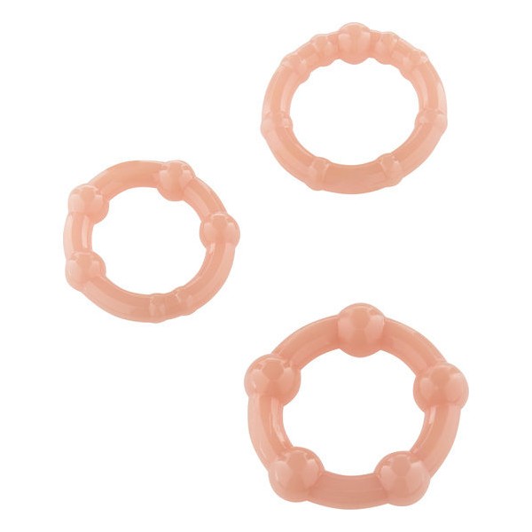 SEVEN CREATIONS JUEGO TRES ANILLOS PENE SKIN