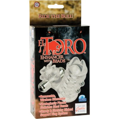 CALEXOTICS FUNDA PENE CON VIBRADOR PARA CLITORIS