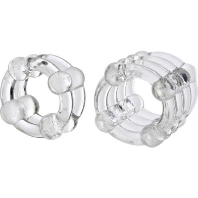 CALEXOTICS COLT ENHANCER RINGS ANILLOS PARA EL PENE TRANSPARENTES
